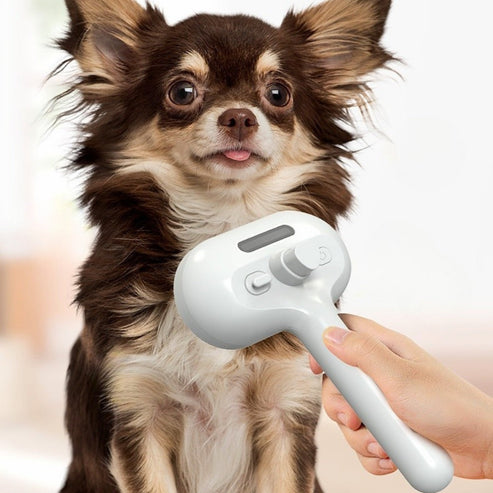 SteamPup™ Dog Brush | Steam Powered Slicker Brush for Dogs