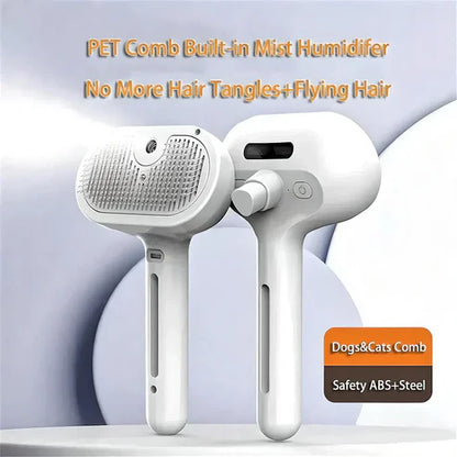 SteamPup™ Dog Brush | Steam Powered Slicker Brush for Dogs